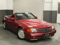 Gebraucht Mercedes SL500 326 PS (239 kW) 1990 Rot Cabrio