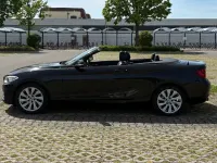 Brugt BMW 220 184 HK (135 kW) 2015 Sort Cabriolet