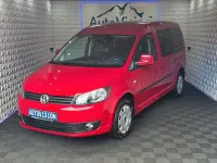 Gebraucht VW Caddy Maxi 102 PS (75 kW) 2011 Rot Van / Kleinbus