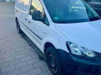 Gebraucht VW Caddy Maxi 105 PS (77 kW) 2012 Weiß Van / Kleinbus