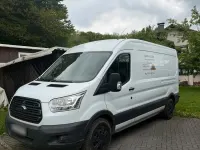 Gebraucht Ford Transit 170 PS (125 kW) 2018 Weiß Van / Kleinbus