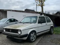 Brugt VW Golf I S 70 HK (51 kW) 1981 Hvid Hatchback
