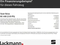 Gebraucht Seat Ibiza Black Edition 110 PS (80 kW) 2023 Rot Kleinwagen