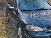 Gebraucht Opel Astra 101 PS (74 kW) 2002 Schwarz Kombi
