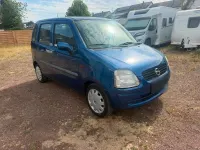 Gebraucht Opel Agila 60 PS (44 kW) 2002 Blau Van / Kleinbus