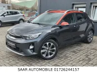 Gebraucht Kia Stonic Platinum Edition 116 PS (85 kW) 2021 (aax) platinum graphite/orange SUV