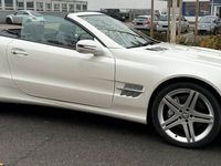 gebraucht Mercedes SL350 Roadster Sportmotor diamantweiß metallic