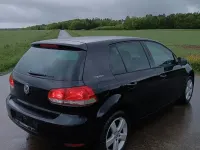 Gebraucht VW Golf VI Team 105 PS (77 kW) 2011 Schwarz Kleinwagen