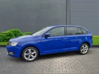 Gebraucht Skoda Rapid Clever 90 PS (66 kW) 2018 Blau Kleinwagen