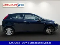 Gebraucht Fiat Punto Active 65 PS (47 kW) 2009 Blau Kleinwagen