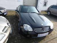 Gebraucht Mercedes SLK200 163 PS (119 kW) 2003 Obsidianschwarz  metalliclack Cabrio