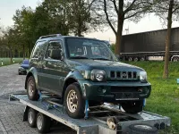 Second-hand Suzuki Jimny 82 CP (60 kW) 2002 Verde SUV