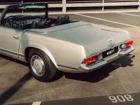 Gebraucht Mercedes SL280 170 PS (125 kW) 1970 Silber Cabrio