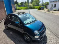 Używany Fiat 500C Lounge 69 KM (50 kW) 2017 Niebieski Kabriolet