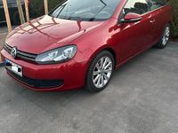 Gebraucht VW Golf Cabriolet 122 PS (89 kW) 2012 Rot Cabrio