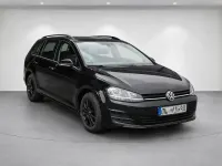 Gebraucht VW Golf VII Trendline 110 PS (80 kW) 2016 Schwarz Kombi