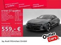 Gebraucht Audi e-tron GT quattro Sport 350 kW (476 PS) 2022 Daytonagrau perleffekt Limousine
