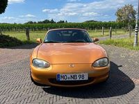 Gebraucht Mazda MX5 110 PS (80 kW) 1998 Gold Cabrio