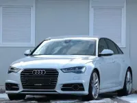 Używany Audi A6 S-Line 272 KM (200 kW) 2015 Biały Sedan/Limuzyna