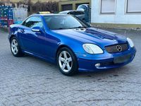 Gebraucht Mercedes SLK200 163 PS (119 kW) 2000 Blau Cabrio