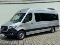 Gebraucht Mercedes Sprinter 163 PS (119 kW) 2021 Silber Van