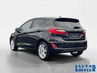 Gebraucht Ford Fiesta Titanium 125 PS (91 kW) 2023 Agate black metallic (schwarz) (metallic) Kleinwagen