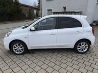 Gebraucht Nissan Micra Acenta 80 PS (58 kW) 2014 Weiß Kleinwagen