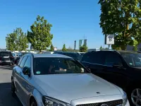 Gebraucht Mercedes C220 AMG line 194 PS (142 kW) 2018 Silber Kombi