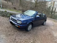 Gebraucht VW Golf Cabriolet 90 PS (66 kW) 1995 Blau Cabrio