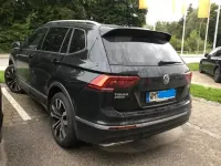 Brugt VW Tiguan Allspace R-line 239 HK (175 kW) 2019 Sort SUV