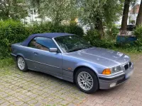 Gebraucht BMW 320 Cabriolet 150 PS (110 kW) 1997 Blau Cabrio