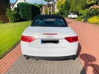 Gebraucht Audi A5 Cabriolet S-Line 177 PS (130 kW) 2013 Weiß Cabrio