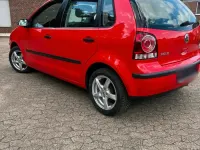 Gebraucht VW Polo 60 PS (44 kW) 2009 Rot Kleinwagen