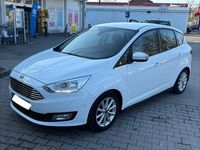 Gebraucht Ford C-MAX Titanium 125 PS (91 kW) 2017 Weiß Van / Kleinbus