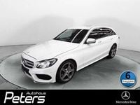 Gebraucht Mercedes C250 AMG 211 PS (155 kW) 2016 Polarweiß uni Kombi