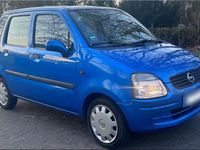 Gebraucht Opel Agila 75 PS (55 kW) 2001 Blau Van / Kleinbus