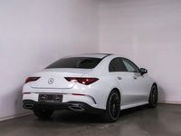 Gebraucht Mercedes CLA200 AMG 150 PS (110 kW) 2024 Weiss digitalweiss metallic Coupé