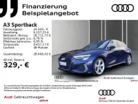 Używany Audi A3 S-Line 204 KM (150 kW) 2022 Niebieski Sedan/Limuzyna