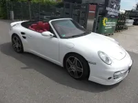 Gebraucht Porsche 997 Turbo 480 PS (353 kW) 2007 Weiß Cabrio