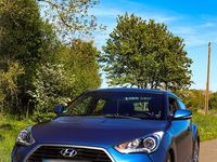Gebraucht Hyundai Veloster Turbo 186 PS (136 kW) 2017 Blau Kleinwagen