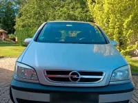 Gebraucht Opel Zafira 101 PS (74 kW) 2004 Silber Van / Kleinbus