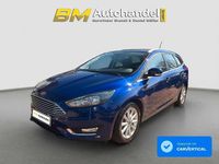 Gebraucht Ford Focus Titanium 125 PS (91 kW) 2016 Blau Kombi