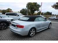 Gebraucht Audi A5 Cabriolet S-Line 170 PS (125 kW) 2012 Eissilber Cabrio