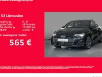 Neu Audi S3 Ambiente 333 PS (244 kW) 2026 Schwarz Limousine