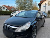 Gebraucht Opel Corsa 84 PS (61 kW) 2010 Schwarz Kleinwagen
