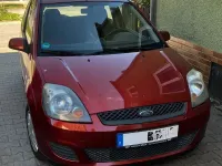 Gebraucht Ford Fiesta Style 101 PS (74 kW) 2008 Orange Kleinwagen