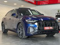 Gebraucht Audi Q8 S-Line 286 PS (210 kW) 2021 Navarrablau metallic SUV