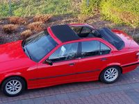 Gebraucht BMW 316 102 PS (75 kW) 1995 Rot Cabrio