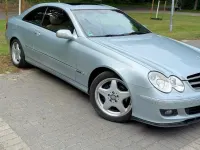 Gebraucht Mercedes CLK280 Avantgarde 231 PS (169 kW) 2008 Blau Coupé