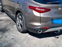 Gebraucht Alfa Romeo Stelvio 180 PS (132 kW) 2018 Braun SUV